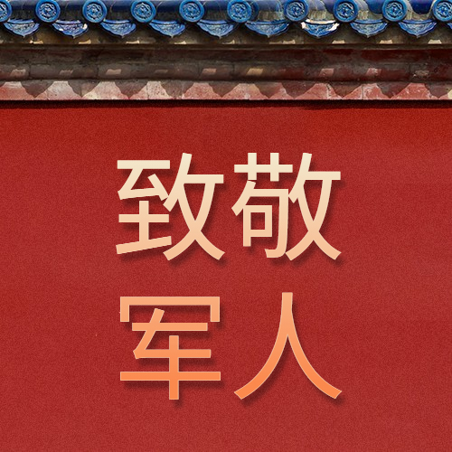 慶八一建軍節(jié)94周年，向最可愛(ài)的人致敬!